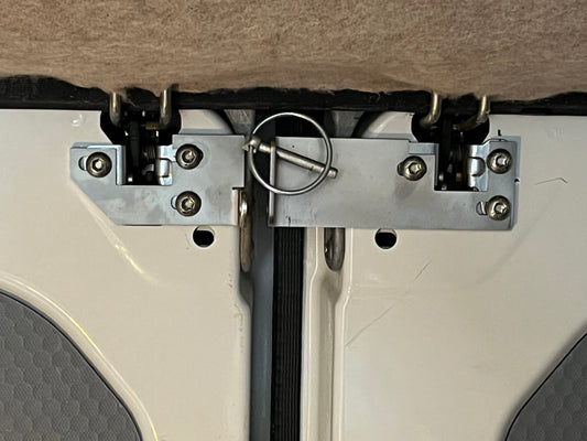 Rear door locking system for Fiat Ducato