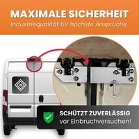 Låssystem för bakdörr för Fiat Ducato