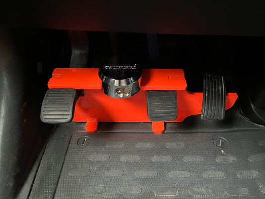 Pedal lock Fiat Ducato and identical vehicles and motorhomes including lock