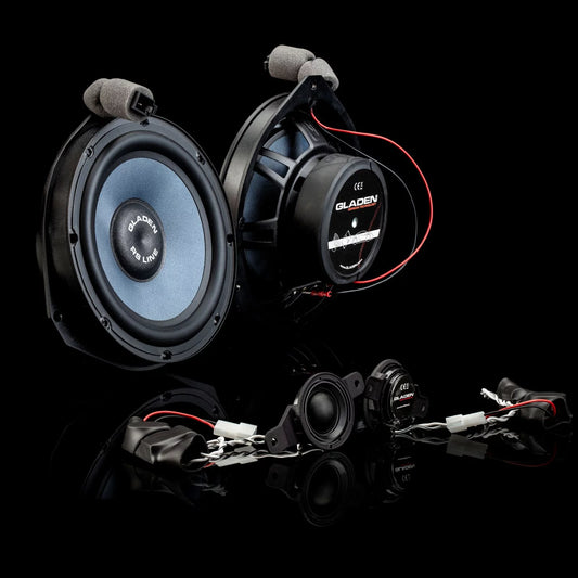 Gladen ONE 165 Lautsprecher-Kit – fahrzeugspezifisch für Fiat Ducato & Fiat 500