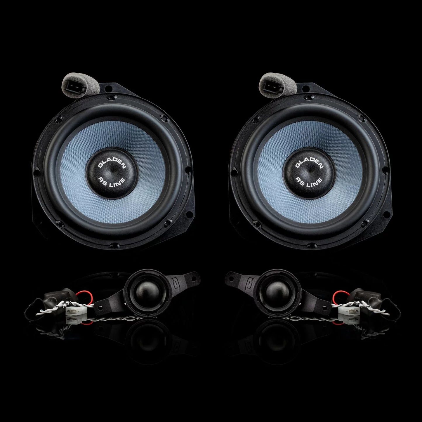 Gladen ONE 165 Lautsprecher-Kit – fahrzeugspezifisch für Fiat Ducato & Fiat 500