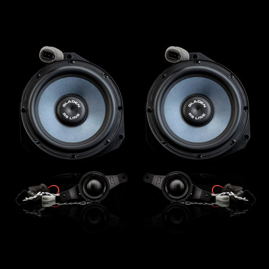 Gladen ONE 165 Lautsprecher-Kit – fahrzeugspezifisch für Fiat Ducato & Fiat 500