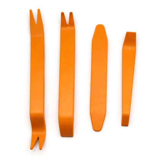 Aushebelset aus Kunststoff zum Entfernen von Verkleidungen und Clips im Fahrzeug