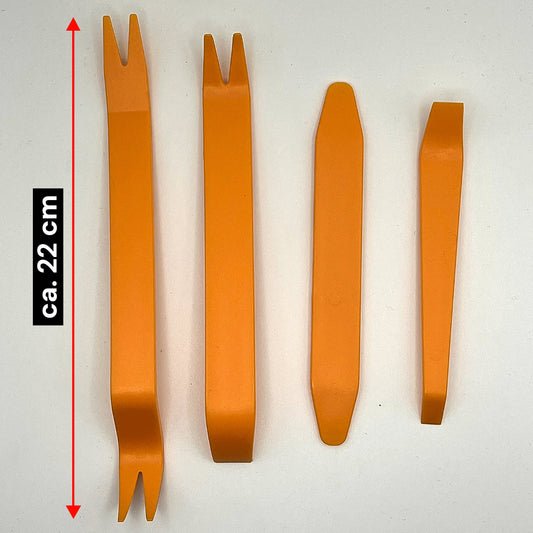 Aushebelwerkzeug für Türverkleidung und Clips (4-teilig)